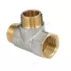 Тройник латунь никель Ду 15 (1/2") ВР/НР/НР Aquasfera 9035-01