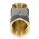 Тройник латунь никель переходной Ду 25х20х25 (1"х3/4"х1") ВР/ВР 9008 ГОСТ 32585-2013 Aquasfera 9008-03