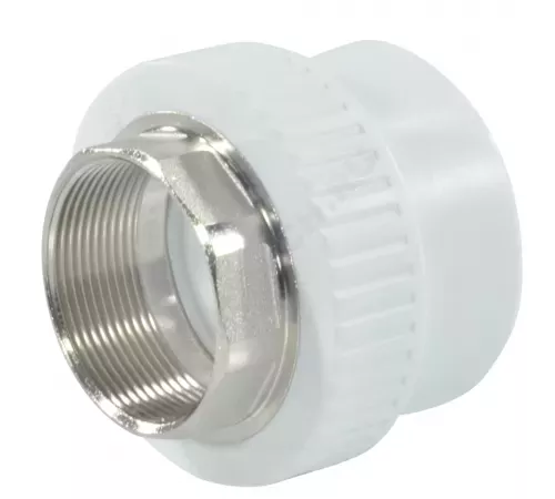 Муфта PP-R комбинированная под ключ белая Дн 110х4" ВР RTP (РосТурПласт) 28540 Муфта PP-R комбинированная под ключ белая Дн 110х4" ВР RTP (РосТурПласт) 28540