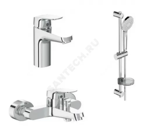 Промо-комплект для ванны с душем CERAFLEX Ideal Standard BD001AA Промо-комплект для ванны с душем CERAFLEX Ideal Standard BD001AA