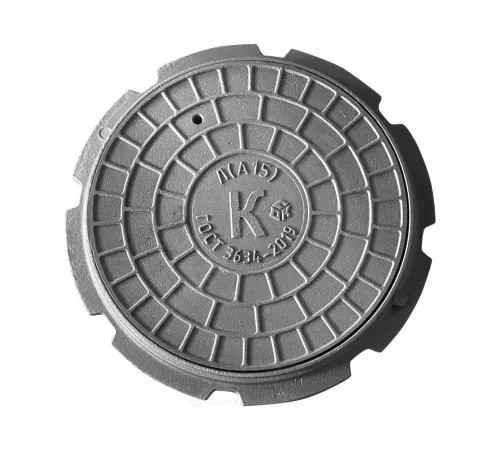 Люк чугун канализационный (К) Л (легкий) А15 круглый m=47кг h=50мм Л(А15)-1-60 ГОСТ 3634-2019 ДПК Люк чугун канализационный (К) Л (легкий) А15 круглый m=47кг h=50мм Л(А15)-1-60 ГОСТ 3634-2019 ДПК