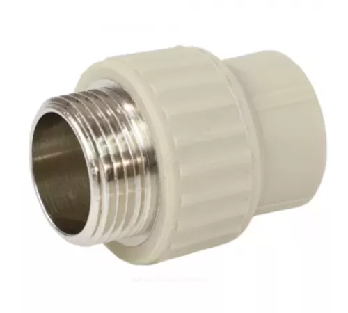 Муфта PP-R комбинированная серая Дн 25х1" НР VALFEX 10130225Г