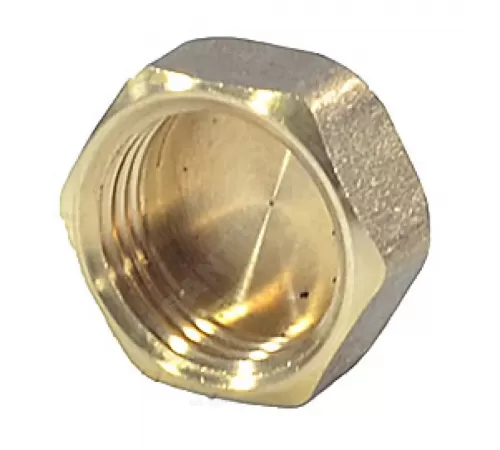 Заглушка латунь Ду 20 (3/4") ВР VALFEX VF.590.L.034