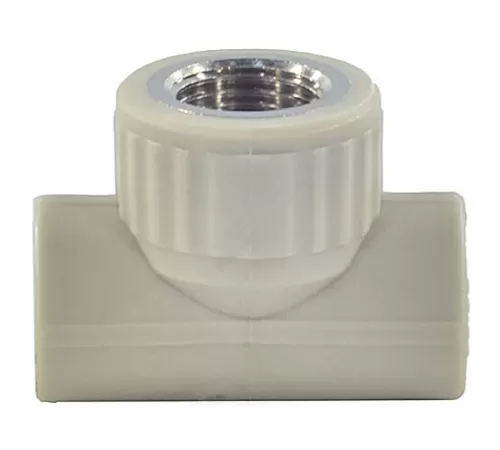 Тройник PP-R комбинированный серый Дн 32х1" ВР VALFEX 10127032Г
