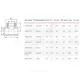 Тройник PP-R комбинированный серый Дн 20х1/2" ВР VALFEX 10127020Г