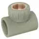 Тройник PP-R комбинированный серый Дн 20х3/4" ВР VALFEX 10127120Г