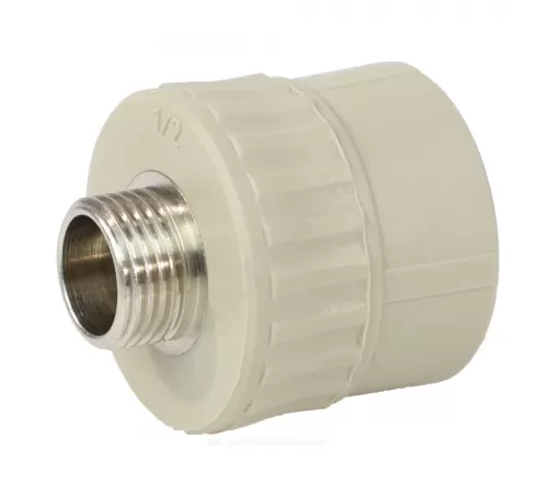 Муфта PP-R комбинированная серая Дн 32х1" НР VALFEX 10130032Г