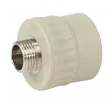 Муфта PP-R комбинированная серая Дн 25х1/2" НР VALFEX 10130125Г