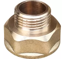 Переход латунь Ду 32х25 (1 1/4"х1") ВР/НР VALFEX VF.592.L.114.100