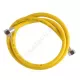 Подводка гибкая для газа ПВХ армированная 3/4" г-г L=0.6м (евро слот) Tuboflex