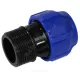 Муфта компрессионная ПЭ Дн 25х1" НР Ру16 VALFEX 121001125100