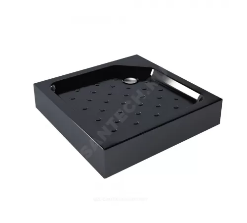 Поддон душевой акриловый квадрат Universal BLACK N 800х800х160 с противоскользящим покрытием черный МетаКам АПS_013575 Поддон душевой акриловый квадрат Universal BLACK N 800х800х160 с противоскользящим покрытием черный МетаКам АПS_013575
