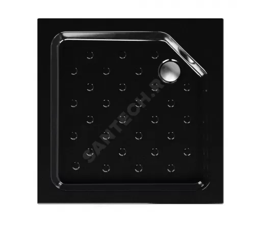 Поддон душевой акриловый квадрат Universal BLACK N 800х800х160 с противоскользящим покрытием черный МетаКам АПS_013575 Поддон душевой акриловый квадрат Universal BLACK N 800х800х160 с противоскользящим покрытием черный МетаКам АПS_013575