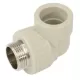 Угольник PP-R комбинированный серый Дн 32х1" НР VALFEX 10126032Г