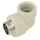 Угольник PP-R комбинированный серый Дн 32х1" НР VALFEX 10126032Г