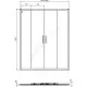 Дверь душевая CONNECT 2 Sliding door 1600х1950 мм Ideal Standard K968801