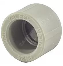 Заглушка (пробка) PP-R серая Дн 110 внутренняя пайка VALFEX 10162110Г
