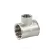 Тройник латунь никель переходной Ду 20х15х20 (3/4"х1/2"х3/4") ВР/ВР SantechSystems
