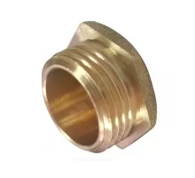 Заглушка латунь Ду 15 (1/2") НР VALFEX VF.583.L.012