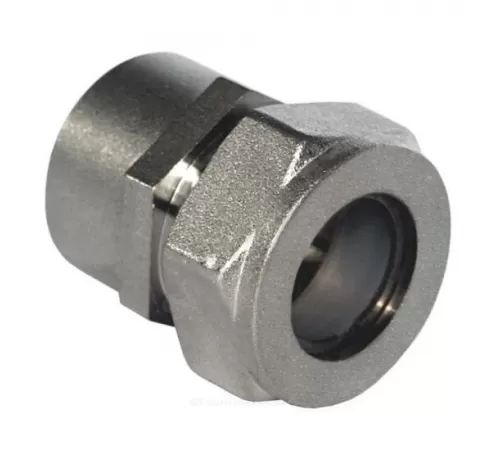Муфта латунь никель 15Aх1/2" обжим/ВР STAHLMANN SSFL1501/2NEF Муфта латунь никель 15Aх1/2" обжим/ВР STAHLMANN SSFL1501/2NEF