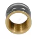 Муфта латунь никель Ду 40 (1 1/2") ВР/ВР 9018 ГОСТ 32585-2013 Aquasfera 9018-05