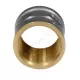 Муфта латунь никель Ду 40 (1 1/2") ВР/ВР 9018 ГОСТ 32585-2013 Aquasfera 9018-05