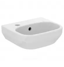 Умывальник подвесной I.life A 35 1 отверстие под смеситель слева белый Ideal Standard T470901