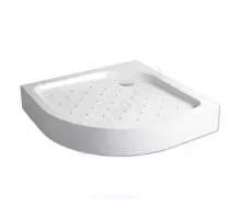 Поддон душевой акриловый полукруглый Classic N 900х900х160 с противоскользящим покрытием МетаКам АПS_011737