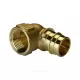Угольник для PE-X труб радиальный латунь Дн 20х3/4" ВР GX129 Giacomini GX129Y045