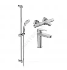 Промо-комплект для ванны с душем CERATHERM T100 Ideal Standard BC985AA