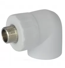 Угольник PP-R комбинированный белый Дн 32х1/2" НР RTP (РосТурПласт) 10804