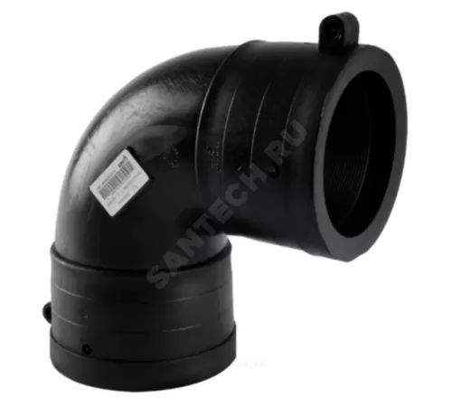 Отвод электросварной ПЭ100 Дн 32х90гр Ру16 SDR11 Type B TEGA 1819011