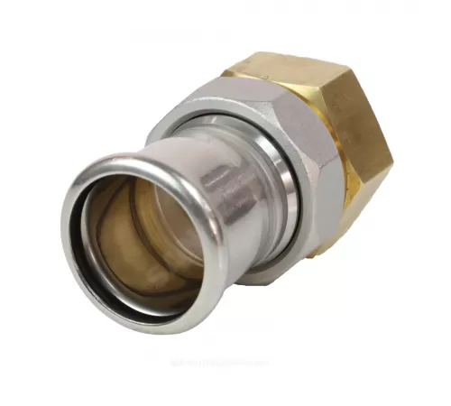 Муфта разъемная сталь нерж AISI 316L Дн 15х1/2" Ру16 пресс/ВР Inoxpres RM 184015003