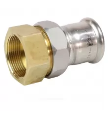 Муфта разъемная сталь нерж AISI 316L Дн 15х1/2" Ру16 пресс/ВР Inoxpres RM 184015003