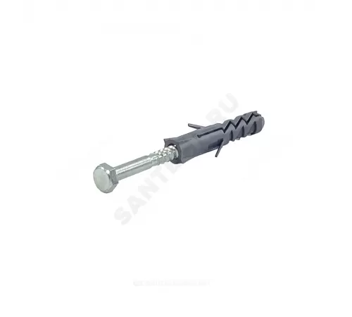 Шуруп с шестигранной головкой D6х60/10х50 с дюбелем