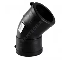 Отвод электросварной ПЭ100 Дн 32х45гр Ру16 SDR11 Type B TEGA 1819062