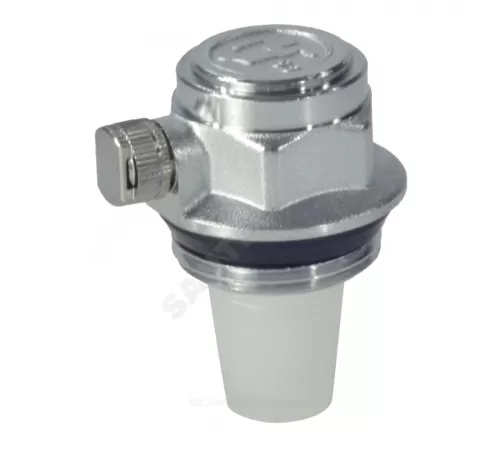 Воздухоотводчик автоматический латунь R200 Ду 32 Ру14 G1 1/4" НР угловой левый Giacomini R200X004