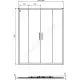Дверь душевая CONNECT 2 1600х1950мм Ideal Standard K9282V3