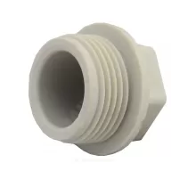 Заглушка (пробка) PP-R серая Дн 20х1/2" НР RTP (РосТурПласт) 10915