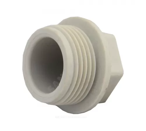 Заглушка (пробка) PP-R серая Дн 20х1/2" НР RTP (РосТурПласт) 10915 Заглушка (пробка) PP-R серая Дн 20х1/2" НР RTP (РосТурПласт) 10915