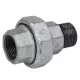 Соединитель прямой американка чугун оц Ду 40 (1 1/2") ВР/НР Fittex PLUS