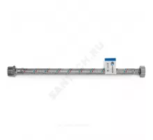 Подводка гибкая для воды нержавеющая оплетка 1/2" г-ш L=0.8м AQUALINE 04820