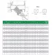 Фильтр Y-образный чугун Ду 15 Ру16 Тмакс=300 oC фл F3240N с пробкой Tecofi F3240N-0015