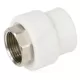 Муфта PP-R комбинированная под ключ белая Дн 110х4" ВР VALFEX 10134110