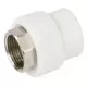 Муфта PP-R комбинированная под ключ белая Дн 40х1 1/4" ВР VALFEX 10134040