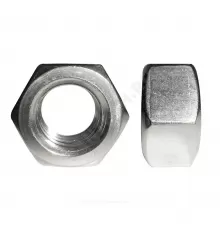 Гайка стальная оц М10 к.п. 5 шестигранная вес DIN 934 (5915/5927) HICL