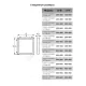 Люк под плитку нажимной алюминий 500х600 на износоустойчивой петле Evecs CERAMO OPTIMUM D5060