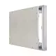 Люк под плитку нажимной алюминий 200х400 на износоустойчивой петле Evecs CERAMO OPTIMUM D2040