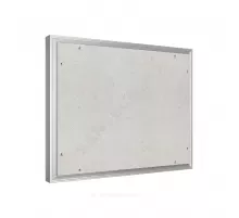 Люк под плитку нажимной алюминий 500х600 на износоустойчивой петле Evecs CERAMO OPTIMUM D5060
