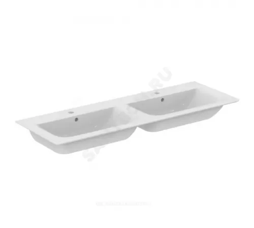Умывальник подвесной CONNECT AIR Vanity 134 2 отверстия под смеситель по центру Ideal Standard E027201 Умывальник подвесной CONNECT AIR Vanity 134 2 отверстия под смеситель по центру Ideal Standard E027201